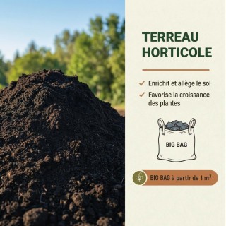 Terreau Horticole - En Big bag 1 m3