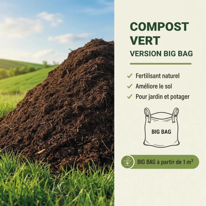 Compost Vert - Big bag 1 m3